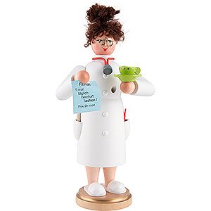 Smokers Professions Smoker - Mrs. Doctor - 22 cm / 9 inch
