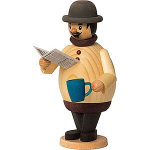 Smokers Hobbies Smoker - Newspaper Reader Max - 16 cm / 6.3 inch