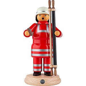 Smokers Professions Smoker - Red Cross Paramedic with Stretcher - 24 cm / 9.4 inch