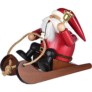 Smokers Santa Claus Smoker - Santa Claus on Sleigh - 16 cm / 6.3 inch