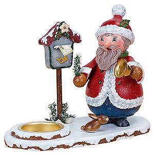 Smokers Santa Claus Smoker - Santa Claus with Tea Light 14 cm / 5 inch