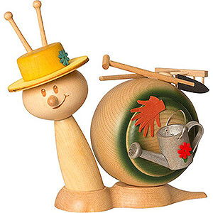 Smokers Animals Smoker - Snail Sunny Garden Snail - 16 cm / 6.3 inch