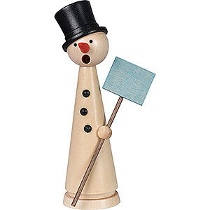 Smokers Snowmen Smoker - Snowman Herbert Natural - 15 cm / 5.9 inch