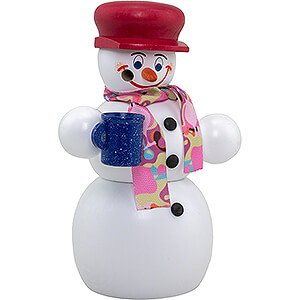 Smokers Snowmen Smoker - Snowman with Mulled Wine  - 13 cm / 5.1 inch