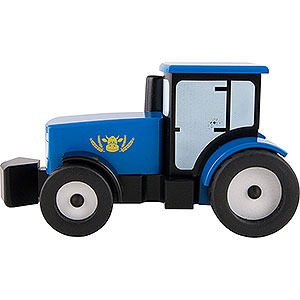 Smokers Smoking Vehicles Smoker Tractor - Blue - 12 cm / 4.7 inch