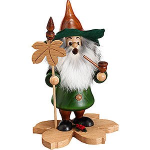 Smokers Misc. Smokers Smoker - Tree Gnome, Chestnut Leaf - 18 cm / 7 inch