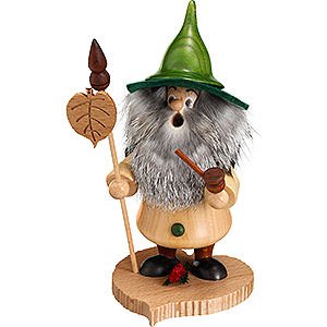 Smokers Misc. Smokers Smoker - Tree Gnome, Linden Leaf - 18 cm / 7 inch