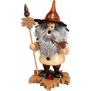 Smokers Misc. Smokers Smoker - Tree Gnome, Maple Leaf - 18 cm / 7 inch