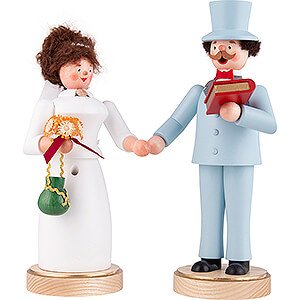 Smokers Misc. Smokers Smoker - Wedding Couple - 22 cm / 8.7 inch