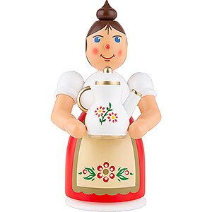 Smokers Misc. Smokers Smoker - Woman with Apron and Pot - 17 cm / 6.7 inch