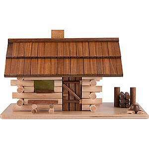 Smokers Misc. Smokers Smoking Hut - Forest Hut with LED - 10 cm / 4 inch