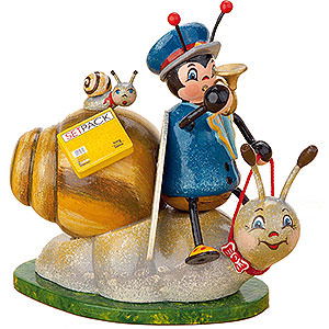 Small Figures & Ornaments Hubrig Beetles Snail Mail - 8 cm / 3 inch