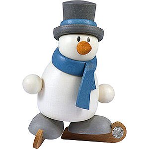 Small Figures & Ornaments Fritz & Otto (Hobler) Snow Man Otto on Ice Skates - 8 cm / 3.1 inch