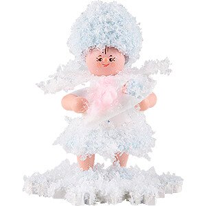 Small Figures & Ornaments Kuhnert Snowflakes Snowflake with Baby Girl - 5 cm / 2 inch