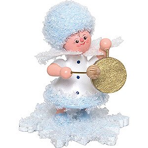Small Figures & Ornaments Kuhnert Snowflakes Snowflake with Gong - 5 cm / 2 inch