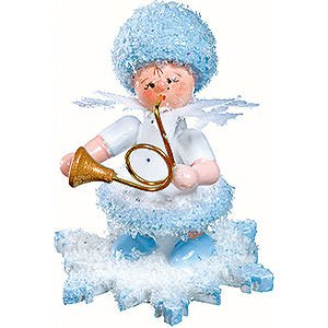 Small Figures & Ornaments Kuhnert Snowflakes Snowflake with Horn - 5 cm / 2 inch