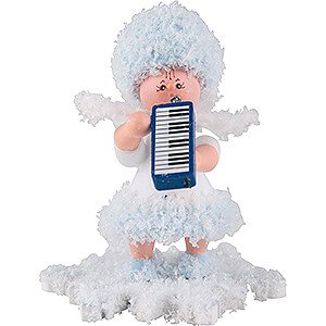 Small Figures & Ornaments Kuhnert Snowflakes Snowflake with Melodica - 5 cm / 2 inch