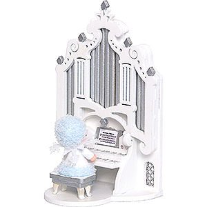 Small Figures & Ornaments Kuhnert Snowflakes Snowflake with Organ - 12 cm / 4.7 inch