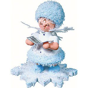Small Figures & Ornaments Kuhnert Snowflakes Snowflake with Songbook - 5 cm / 2 inch