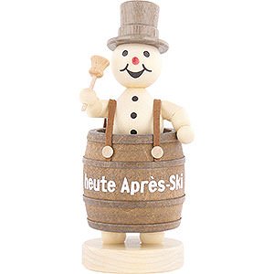 Small Figures & Ornaments Wagner Snowmen Snowman Apres Ski - 12 cm / 4.7 inch