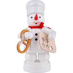 Small Figures & Ornaments Zenker Snowmen Snowman Baker with Pretzel and Star Cookie Cutter - 8 cm / 3.1 inch