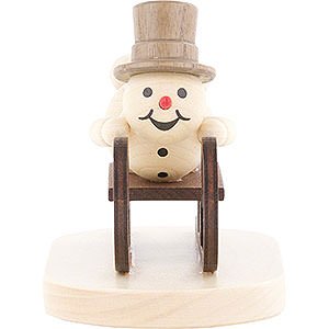 Small Figures & Ornaments Wagner Snowmen Snowman Luge Athlete - 9 cm / 3.5 inch