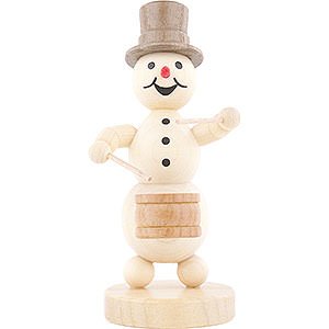 Small Figures & Ornaments Wagner Snowmen Snowman Musician Drummer - 12 cm / 4.7 inch