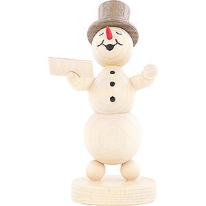 Small Figures & Ornaments Wagner Snowmen Snowman Musician Singer - 12 cm / 4.7 inch