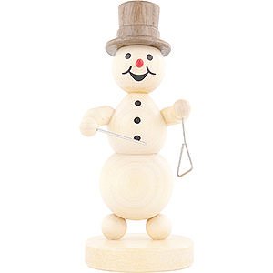 Small Figures & Ornaments Wagner Snowmen Snowman Musician Triangle - 12 cm / 4.7 inch