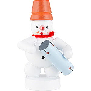 Small Figures & Ornaments Zenker Snowmen Snowman Musician with Conga - 8 cm / 3.1 inch