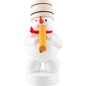 Small Figures & Ornaments Zenker Snowmen Snowman Musician with Didgeridoo - 8 cm / 3.1 inch