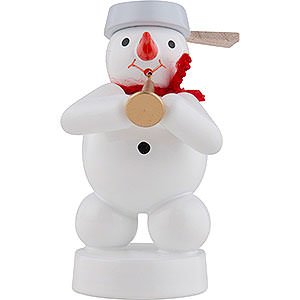 Small Figures & Ornaments Zenker Snowmen Snowman Musician with Tuba - 8 cm / 3 inch