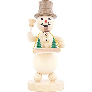 Small Figures & Ornaments Wagner Snowmen Snowman Vendor's Tray - 12 cm / 4.7 inch