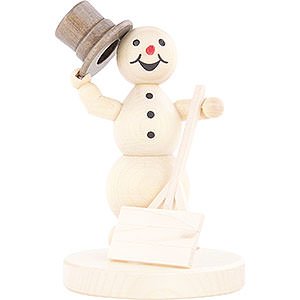 Small Figures & Ornaments Wagner Snowmen Snowman with Shovel - 12 cm / 4.7 inch