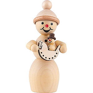 Small Figures & Ornaments Wagner Snowmen Snowwoman Toy Saleswoman - 10 cm / 3.9 inch