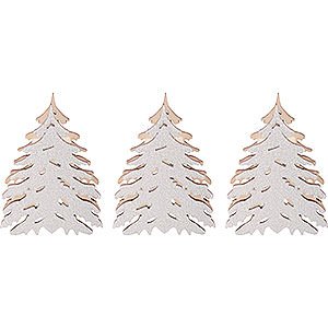 Candle Arches Arches Accessories Snowy Trees for Candle Arch Lamps - 3 pcs. - 5,5x5 cm / 2.2x2 inch