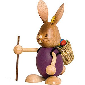 Small Figures & Ornaments Easter World Snubby Bunny Hiker - 12 cm / 4.7 inch