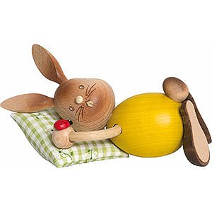 Small Figures & Ornaments Easter World Snubby Bunny Sleepy Head - 12 cm / 4.7 inch