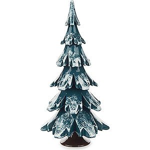 Small Figures & Ornaments Decorative Trees Solid Wood Tree - Green-White - 15,5 cm / 6.1 inch