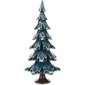 Small Figures & Ornaments Decorative Trees Solid Wood Tree - Green-White - 19 cm / 7.5 inch