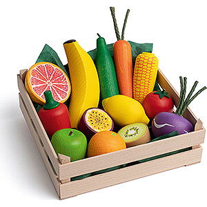  Sortiment Obst und Gemse XL - 17,5 cm