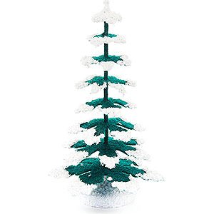 Small Figures & Ornaments Decorative Trees Spruce - Green-White - 11 cm / 4.3 inch