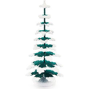 Small Figures & Ornaments Decorative Trees Spruce - Green-White - 13,5 cm / 5.3 inch