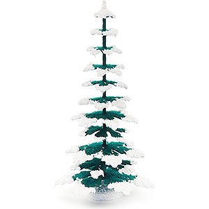 Small Figures & Ornaments Decorative Trees Spruce - Green-White - 15 cm / 5.9 inch