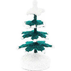 Small Figures & Ornaments Decorative Trees Spruce - Green-White - 5,5 cm / 2.2 inch