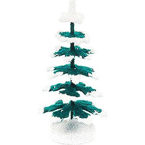 Small Figures & Ornaments Decorative Trees Spruce - Green-White - 8 cm / 3.1 inch
