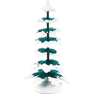 Small Figures & Ornaments Decorative Trees Spruce - Green-White - 9 cm / 3.5 inch
