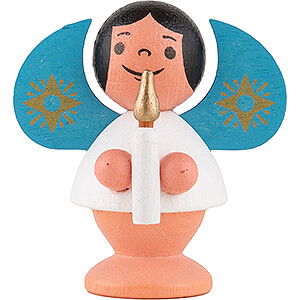 Angels Other Angels Star Angel with Candle - Colored - 4,5 cm / 1.8 inch
