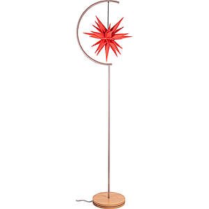 Advent Stars and Moravian Christmas Stars Herrnhuter Product Finder Star Lamp - Indoor use with I6 Red - 236 cm / 93 inch