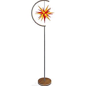 Advent Stars and Moravian Christmas Stars Herrnhuter Product Finder Star Lamp - Indoor use with I6 Yellow/Red - 236 cm / 93 inch